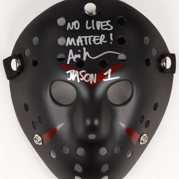 Ari Lehman Signed Jason "Friday the 13th" Mask - Picture 1 of 4